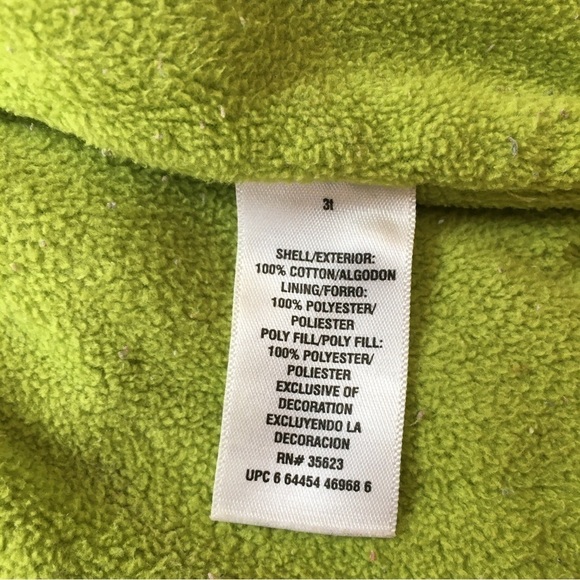 Carter's Toddler Girls Pink Polka Dot Cotton Corduroy Thick Winter Puffer Vest - Picture 10 of 13